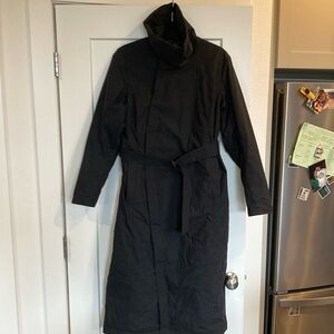 Nau Asymmetrical Long Jacket Size Med Black